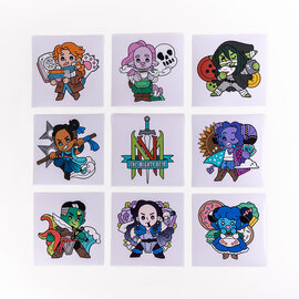 Critical Role Critical Role: Mighty Nein Chibi Vinyl Decals