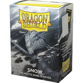 Arcane Tinmen Dragon Shield (100) Matte Dual - Snow