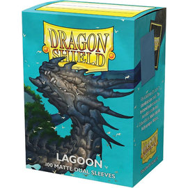 Arcane Tinmen Dragon Shield (100) Matte Dual - Lagoon