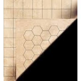 Chessex Double-Sided Battlemat 1 inch Squares/Hexes