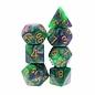Foam Brain Dice: Poly 7 Set - Monster Snot