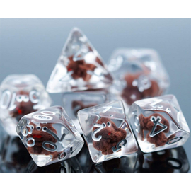 Foam Brain Dice - Poly 7 Fluffy Puppy RPG Set