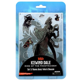WizKids/NECA D&D Idols of the Realms Icewind Dale 2D Young Adult White Dragon