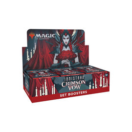 Wizards of the Coast Magic the Gathering Crimson Vow Set Booster Display