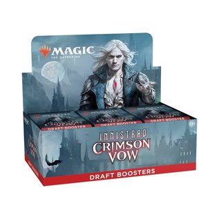 Wizards of the Coast Magic the Gathering Crimson Vow Draft Booster Display
