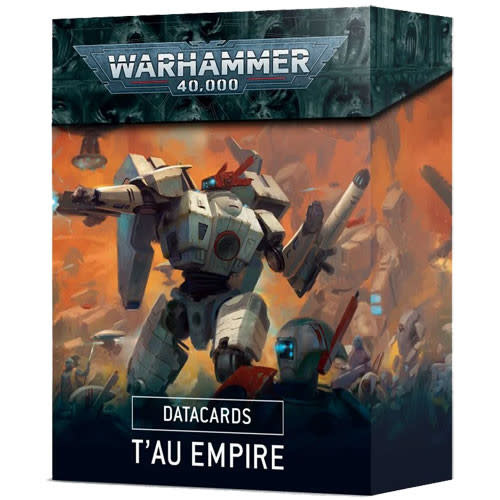 Games Warhammer 40K Data Cards Tau Empire Meeples Games