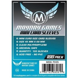 Mayday Games Mayday Sleeves: Mini Euro Size (100)