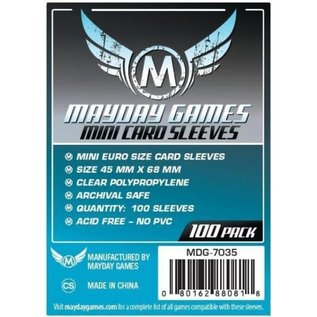 Mayday Games Mayday Sleeves: Mini Euro Size (100)