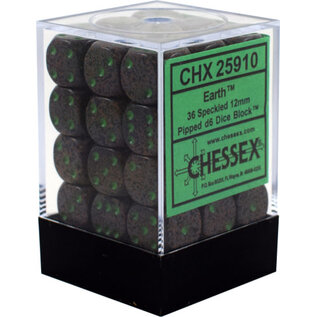 Chessex Dice - Speckled: Earth Elemental 12mm (36)