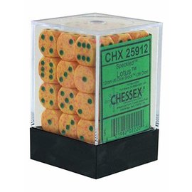 Chessex Dice - Speckled: 12mm D6 Lotus