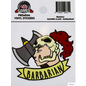 Foam Brain Banner Class Sticker Barbarian