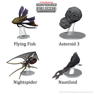 WizKids/NECA D&D Icons of the Realms Ship Scale Wildspace Ambush