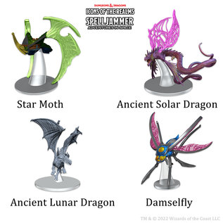 WizKids/NECA D&D Icons of the Realms Ship Scale Astral Elf Patrol