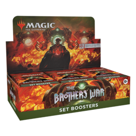 Wizards of the Coast Magic the Gathering Brothers War Set Booster Display