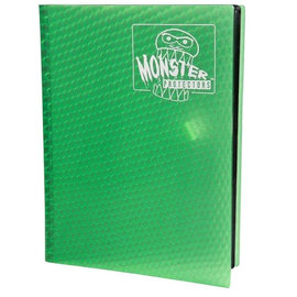Monster Binder: 9pkt Monster Holofoil Green