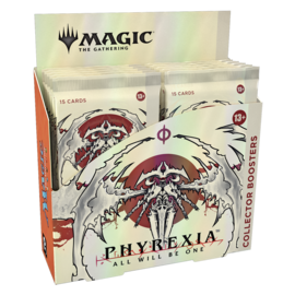 Wizards of the Coast Magic the Gathering Phyrexia All Will Be One Collector Booster Display