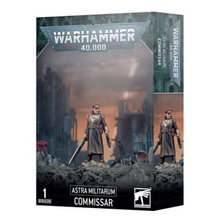 Games Workshop Warhammer 40K Astra Militarum Commissar