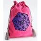 Foam Brain Dice Bag - Purple D20