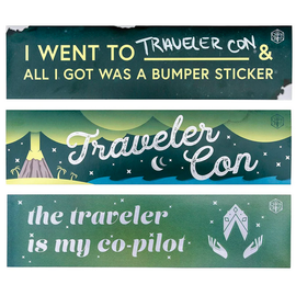 Critical Role Critical Role Traveler Con Bumper Sticker 3-Pack Set