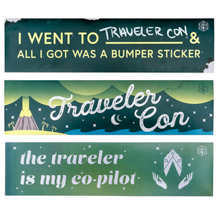 Critical Role Critical Role Traveler Con Bumper Sticker 3-Pack Set