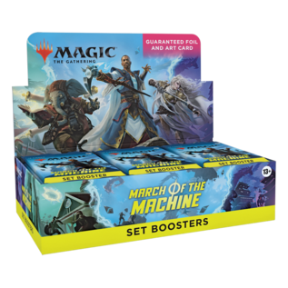 Wizards of the Coast Magic: March of the Machine - Set Booster Display
