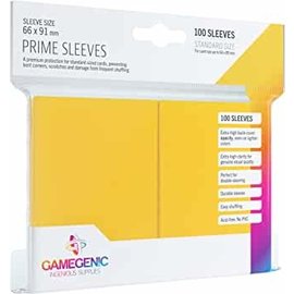 Gamegenic Prime Standard Sleeves (100) Yellow