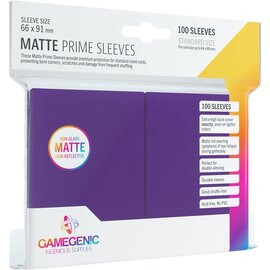 Gamegenic Prime: Matte Standard Sleeves - Purple (100)