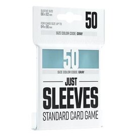 Gamegenic Just Sleeves Standard Card Game Clear (50)