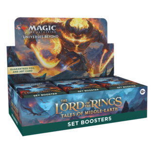 Wizards of the Coast Magic: LotR Tales of Middle Earth - Set Booster Display