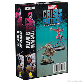 Atomic Mass Studios Marvel: Crisis Protocol - Klaw and MBaku