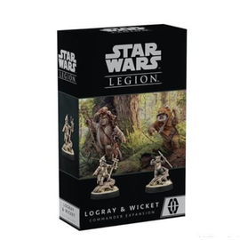Atomic Mass Studios Star Wars: Legion - Logway and Wicket Commander Expansion