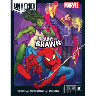 Restoration Games Unmatched: Marvel - Brains and Brawn