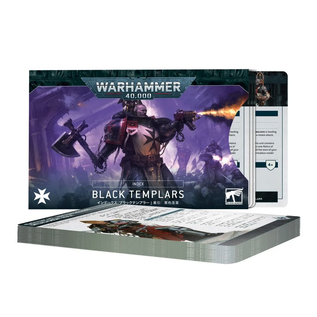 Games Workshop Warhammer 40K: Index Cards - Black Templars