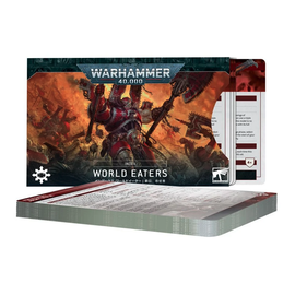Games Workshop Warhammer 40K: Index Cards - World Eaters
