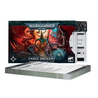 Games Workshop Warhammer 40K: Index Cards - Chaos Daemons