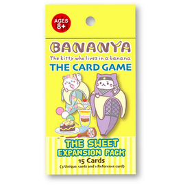 Japanime Games Bananya Card Game Sweet Expansion Pack
