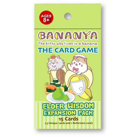 Japanime Games Bananya Card Game Elder Wisdom Expansion Pack