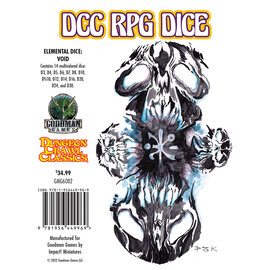 Goodman Games DCC Dice: Elemental Dice Set - Void (14 dice set)