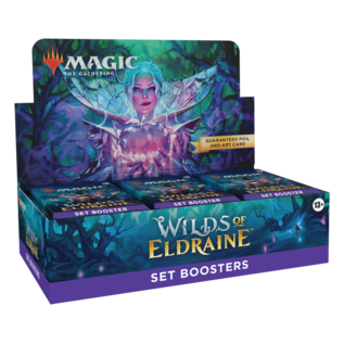 Wizards of the Coast Magic: Wilds of Eldraine - Set Booster Display