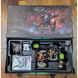 Used Lords of Hellas City of Steel (Hand Painted) - Light Play