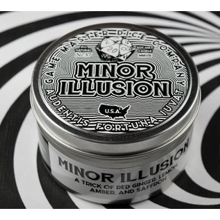 Game Master Dice Gaming Candle - Minor Illusion