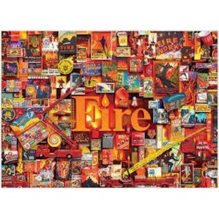 Cobble Hill Fire 1000pc Puzzle