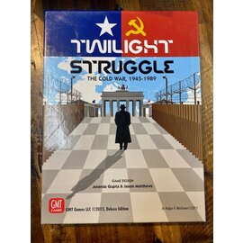 GMT GAMES Used Twilight Struggle The Cold War, 1945-1989 Deluxe Edition