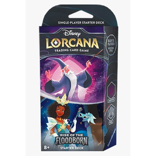 Ravensburger Disney Lorcana: Rise of the Floodborn - Starter Deck Amethyst & Steel