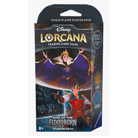 Ravensburger Disney Lorcana Rise Floodborn Starter Deck Amber & Sapphire