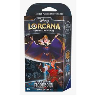 Ravensburger Disney Lorcana: Rise of the Floodborn - Starter Deck Amber & Sapphire