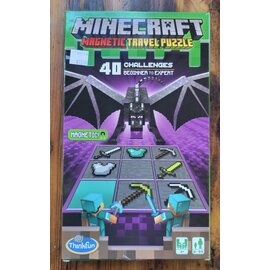 Used Minecraft Magnetic Puzzle - Light Play