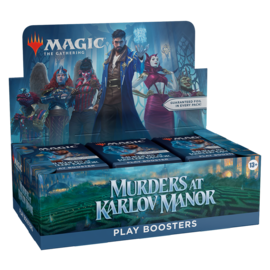 Wizards of the Coast Magic: Murders at Karlov Manor - Play Booster Display