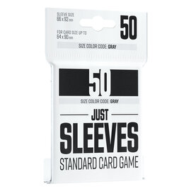 Gamegenic Just Sleeves: Standard Card Game - Black