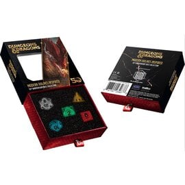 Metallic Dice Mfg Dice - D & D 50th Anniversary Dice: Modern Holmes Inspired Set (5)